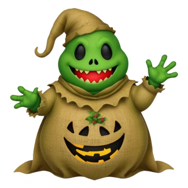 Oogie boogie sticker