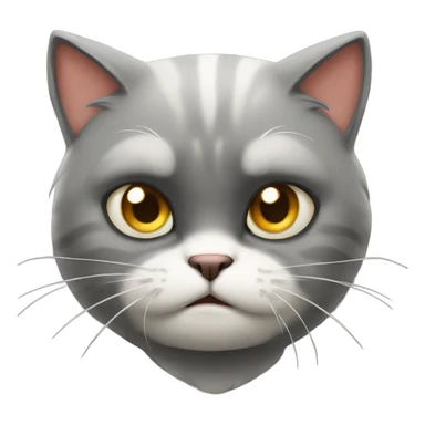 cat so so angry sticker