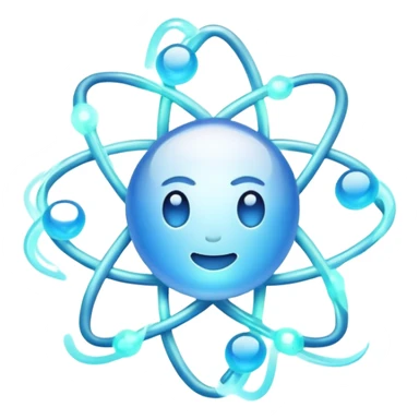 Electron transfer between atoms in a redox reaction sticker