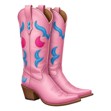 Pink Cowgirl Boots sticker