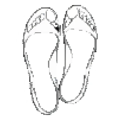 Simple cute character body base, light colored (#f8fafc) round oval body shape about 24x24px, small 8px wide feet at bottom, semi-transparent outline, subtle shading for depth, empty space on top for emoji head, bouncy appearance sticker