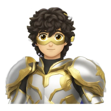 Seiya with Pegasus helmet sticker