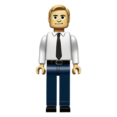 Daniel Craig lego full body sticker
