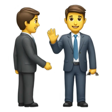 one to one consultation corporate sticker