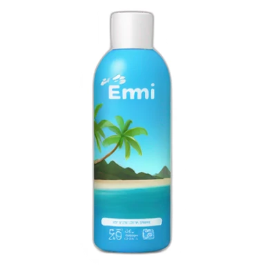 body splash 250ml that expresses hawaii sticker
