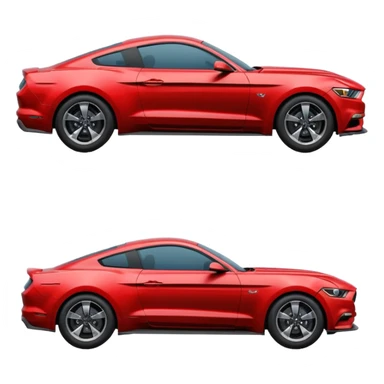 Ford Mustang perfect view sticker
