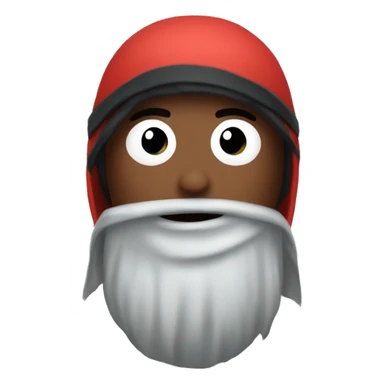 a red among us crewmate sticker