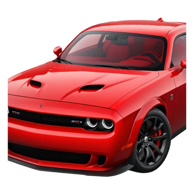 Dodge Challenger hellcat sticker