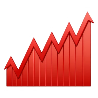 grafico a la baja sticker