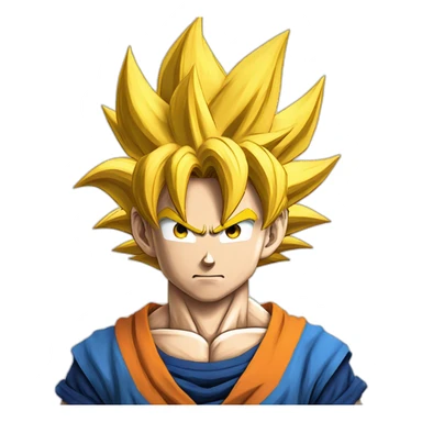 Goku super sayain blue sticker