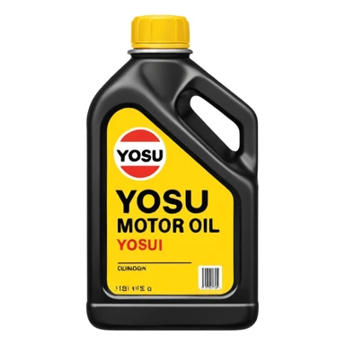 yosu motor oil sticker