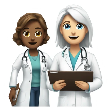 The doctor's consultation sticker