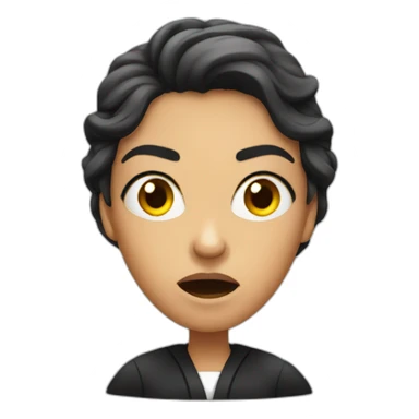 angry female judge sticker