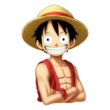 Monkey d luffy a 9 queu sticker