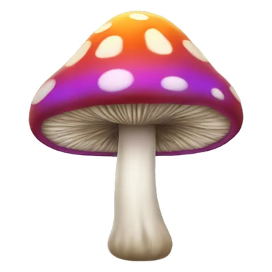 psychedelic mushroom  sticker