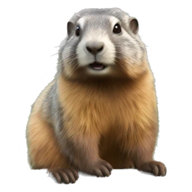 Marmotte sticker