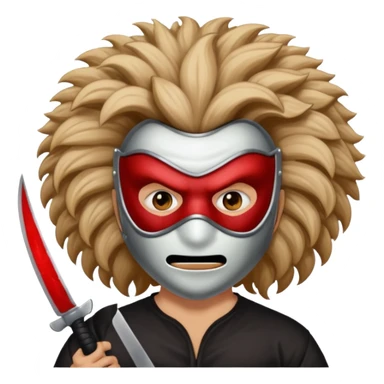 skib skib 67 slasher mad big hair sticker