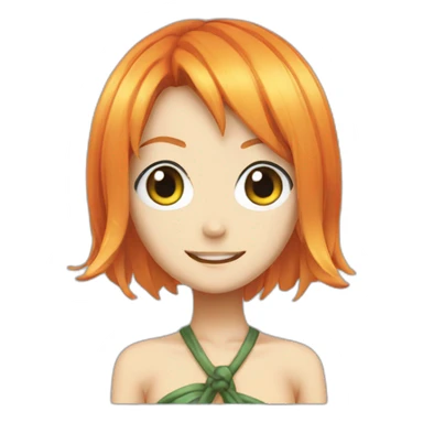 Nami from one piece  sticker