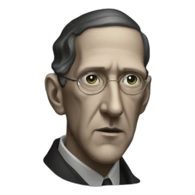 H. P. Lovecraft sticker