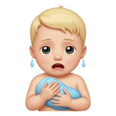 Bébé qui pleure sticker