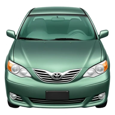 Dark Sliver Green 2003 Toyota Camry sticker