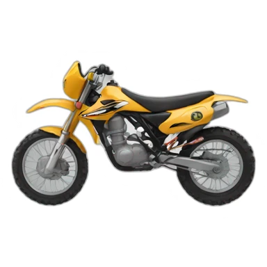 Moto de Cross  sticker