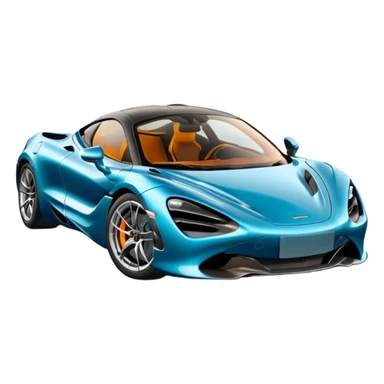 McLaren 720S best view  sticker
