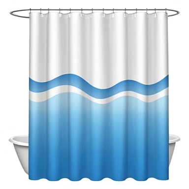 Shower curtain  sticker