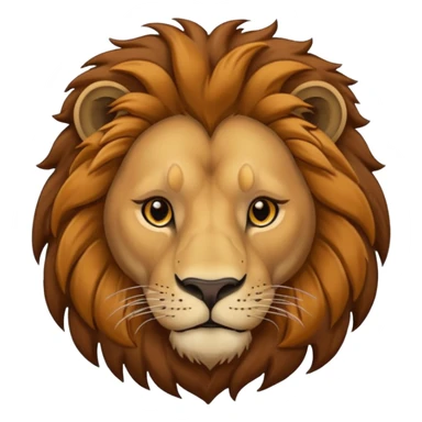 Leon africano enamorado sticker