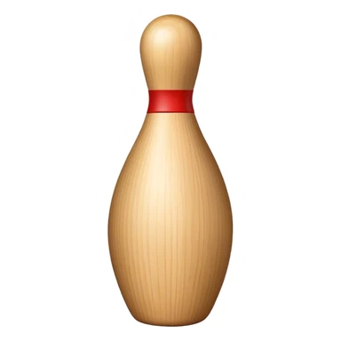 a bowling pin sticker