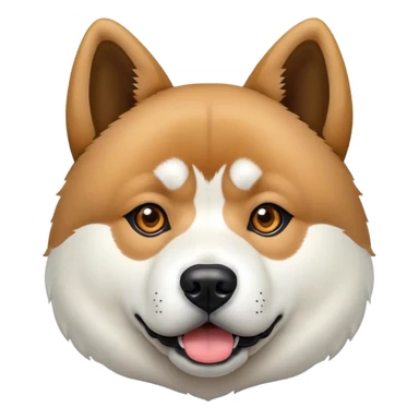 Dog Akita  sticker