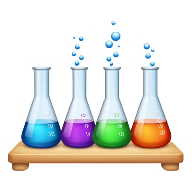 chemistry and lab work sticker