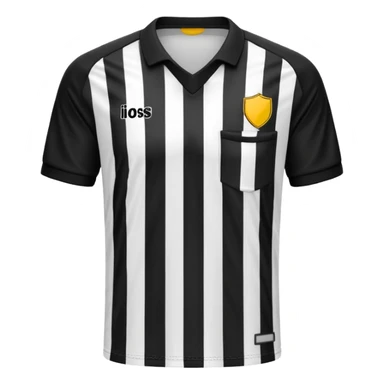 soccer refere jersey sticker
