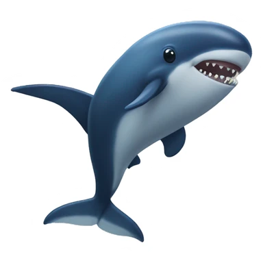 una ballena llena sticker