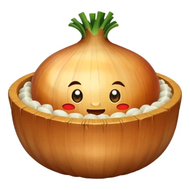onion dish sticker