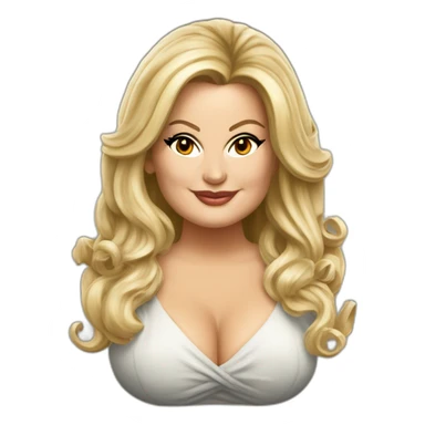 Jennifer coolidge white lotus sticker