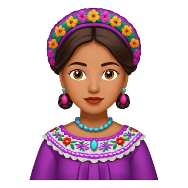 1900's mexican female sticker