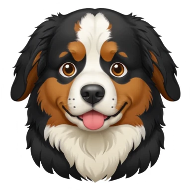 Sick looking,Bernese mountain dog sticker
