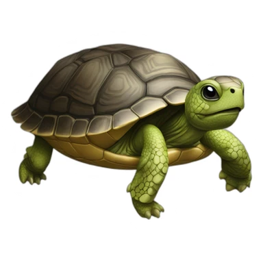 Tortue et écureuil sticker