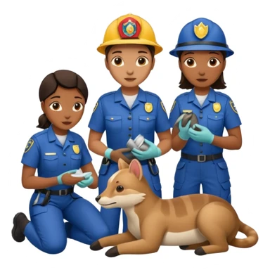 wildlife rescue workers sticker