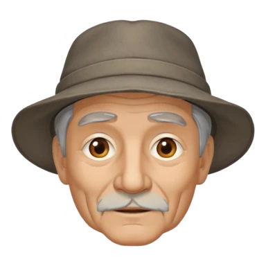 abuelo de pueblo cerrado sticker