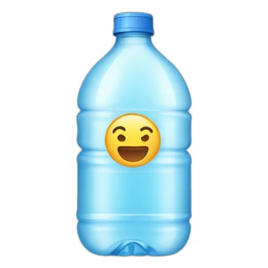 Bottle water  sticker