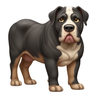 bull mastif  sticker