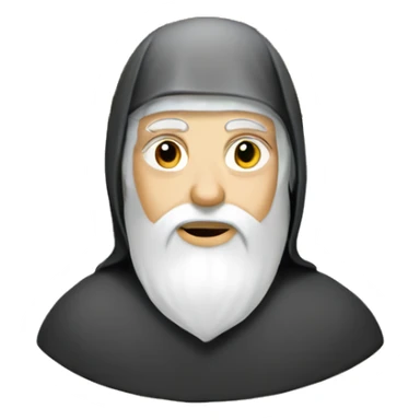 Monastary with orthodox cross sticker