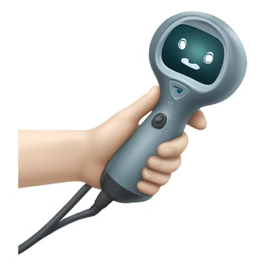 Ultrasound probe sticker