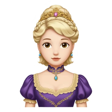 bridgerton aesthetic fan sticker