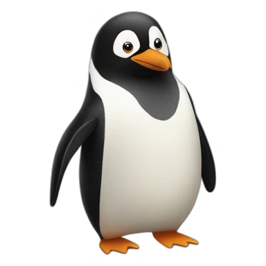 Madagascar penguin sticker