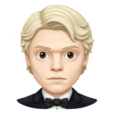 evan peters as mr. march sticker