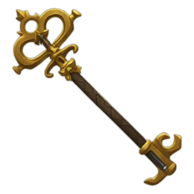 Keyblade sticker
