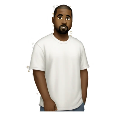 one kanye west sticker